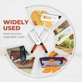 thumbnail image 3 of ABCISI Cabbage Shredders, Stainless Steel Shredder Knife Lettuce Knife,  Durable Shredders Knife for Vegetables, Easy to Clean (3-PC), 3 of 8