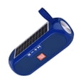 thumbnail image 2 of Cateissary Columna Inalámbrico compatible con Bluetooth Altavoz de graves Estéreo Caja de música Banco de energía solar Boombox Impermeable USB Cables de audio/vídeo Azul, 2 of 8