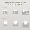 thumbnail image 7 of Machine Washable Non Slip 5x7 Area Rug Modern Abstract Blue Carpet for Living Room Bedroom Dining Room, 7 of 7