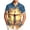 Z13-Yellow-xcmzpl big and tall camp collar tops, variant on Xcmzpl Mens Hawaiian Shirt Camp Collar Button Down Shirts Big and Tall Short Sleeve Casual Tops for Holiday Beach Party Blue M