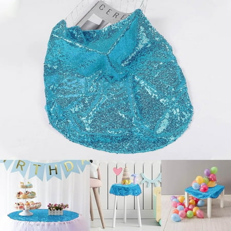 

Kpamnxio Party Tablecloth Home Gadgets Wedding Banquet Decoration Tablecloth (Sky Blue) Event & Party Blue R Polyester Weight: 60G Party Balloon Home Ornament Bargain Specials