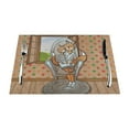 thumbnail image 1 of XMXY Woven Placemats Set of 6 PCS, A Fox Beasts Mom Table Mats Washable Heat Resistant Placemats, 1 of 6