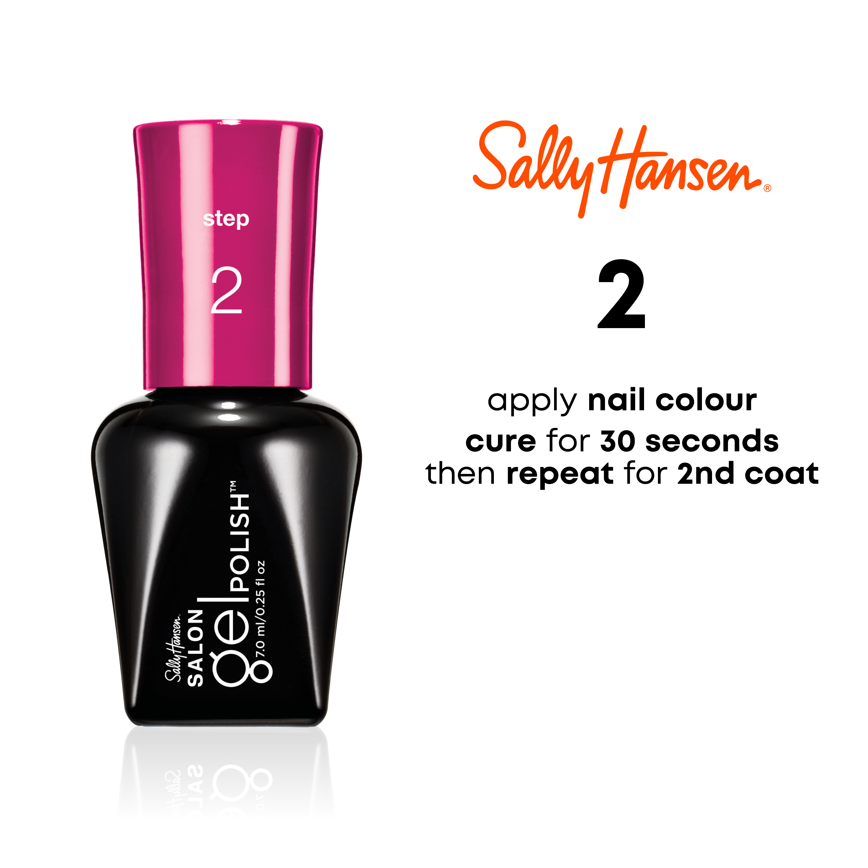Sally Hansen Salon Gel Polish Nail Color, 0.25 oz - image 5 of 7