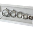 thumbnail image 2 of Collar con colgante de caja de cinabrio con forma de caja de fase de vidrio redonda de acero inoxidable para hombres y mujeres, disponible en varios tamaños universales, 2 of 4