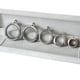 thumbnail image 2 of Collar con colgante de caja de cinabrio con forma de caja de fase de vidrio redonda de acero inoxidable para hombres y mujeres, disponible en varios tamaños universales, 2 of 4