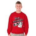 thumbnail image 5 of Old School Retro Video Gamer Nerd Sweatshirt for Men or Women Brisco Brands L, 5 of 6