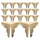thumbnail image 1 of VERDANVERSE 100Ud Protectores Amarillos De Para Cajas Vintage Estilo Decorativo, 1 of 6