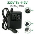 thumbnail image 2 of voltage converter step-down transformer 220v to 110v ac step-down travel voltage transformer, 2 of 4