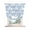 Blue, White, Sky, variant on Turquoise Palm Tree Summer Tie Up Curtains for Kitchen Windows,Adjustable Rod Pocket Valance 63 Inch Long, Beach Tropical Coastal Window Treatment Balloon Roman Blind Shade, 52" x 63"
