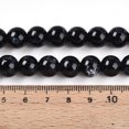 thumbnail image 4 of Baking Painted Glass Beads Strands Round Black 10~10.5mm Hole: 1.4mm 79~84pcs/strand 30.31~31.89 inch(77~81cm), 4 of 4
