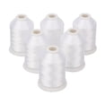 thumbnail image 1 of 1500 Meters Mini-King Spool 60WT Machine Embroidery Bobbin Fill Thread White Black for Sewing Embroidery Machines, 1 of 6