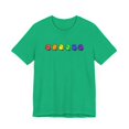 thumbnail image 2 of Rainbow Ghost Tee, Halloween Shirt, Unisex Graphic T-Shirt, Spooky Apparel, 2 of 6