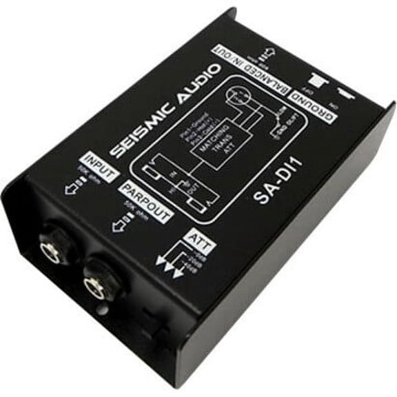 SA-DI1 - Passive Direct Box with Ground Lift and Attenuator Switch