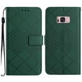 thumbnail image 2 of For Samsung S8 Plus Wallet Case with RFID Blocking Card Slots Holder Premium PU Leather Magnetic Kickstand Shockproof Wrist Strap Removable Flip Protective Cover For Samsung Galaxy S8 Plus, Green, 2 of 9