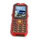 thumbnail image 3 of Teléfono desbloqueado 2G, teléfono móvil multifuncional con doble SIM, botón grande, batería de 16800mAh, teléfono retro para personas mayores, color rojo, 3 of 8