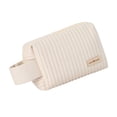 thumbnail image 2 of Neceser Baoblaze impermeable con cremallera suave Bolsa de cosméticos beige, 2 of 7