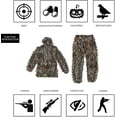 thumbnail image 2 of Trajes de camuflaje YONGSHENG Ghillie Hojas 3D Ropa de camuflaje Woodland para caza, 2 of 5