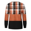 thumbnail image 4 of Jienlioq Hauts d'Hiver pour Femmes Mode Chandail Décontracté à Manches Longues à Col Rond Imprimé pour Femmes Hauts Blouse, 4 of 5