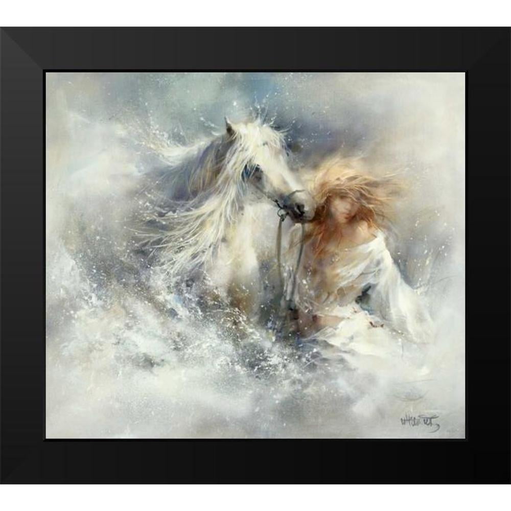Haenraets, Willem 17x15 Black Ornate Wood Framed with Double