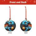 thumbnail image 2 of Rocae Adorable Blue Baby Dragon for Acrylic Christmas Pendant Ornament for Festive Decor Hanging Pendant,Perfect for Home and Office-Round Shape, 2 of 7