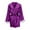 g Purple, variant on Lindreshi Robes for Women Plus Size 4X Satin Silk Pajamas Women Nightdress Lingerie Robes Underwear Sleepwear Sexy