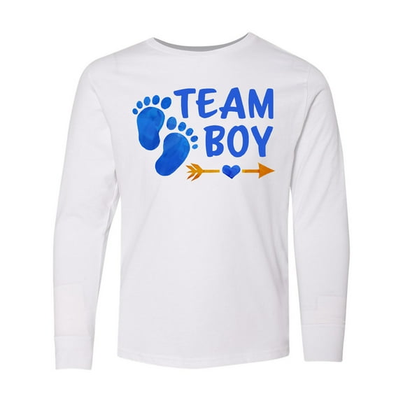 Inktastic Team Boy Long Sleeve Youth T-Shirt