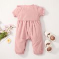 thumbnail image 6 of Sngxgn Baby Girl Cotton Bodysuit Long Sleeve Jumpsuit Outfits Clothes(Pink,100), 6 of 6