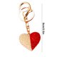 thumbnail image 3 of Llavero de corazón melocotón | Colgante de regalo de San Valentín | Lindo Charm de Hierro para Mochila, Bolso de Hombro, Teléfono | Accesorio decorativo | Rojo Azul Rosa Blanco | 9x4cm | 1 paquete, 3 of 6