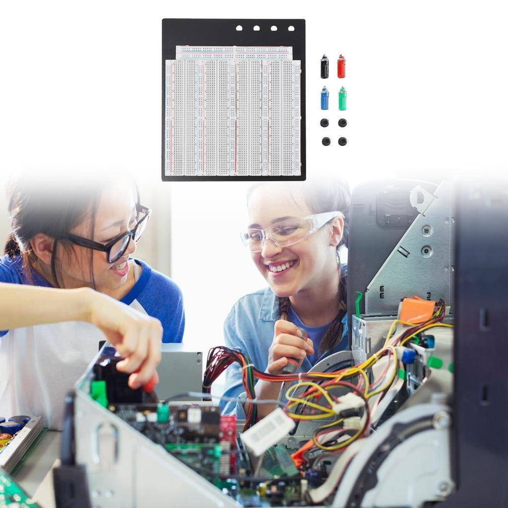 lanema 3220 Point Solderless Breadboard With Aluminum Base Plate For Electronics And Circuit Building
