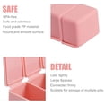 thumbnail image 3 of 7 Day Pill Organizer with Push Button Design, BPA-Free Large Weekly Pill Reminder Container, 3 of 4