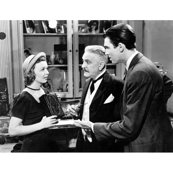 The Shop Around The Corner Margaret Sullavan Frank Morgan James Stewart 1940 Photo Print (28 x 22)