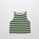 thumbnail image 1 of Conjuntos de ropa tejida de verano para chico, chaleco y pantalones cortos a rayas para niño, 2 uds., camiseta sin mangas para niña, traje de camisetas para niño, 1 of 6