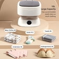 thumbnail image 4 of Portable Washing Machine, 10L High Capacity Mini Foldable Washer with 3 Modes Deep Cleaning for Underwear, Baby Clothes, or Small Items, Foldable Washing Machine for Apartments, RV, 4 of 8
