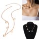 thumbnail image 1 of Collares para mujer collar de aleación simple collar de cadena fina y ligera longitud ajustable gargantilla circular delicada joyería para mujeres novias regalos de ANGGREK  Otros, 1 of 8