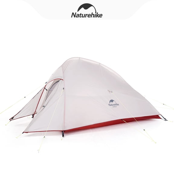 Naturehike, Cloud-up 2-person Camping Tent, 210T Polyester/20D Silicone Nylon, PU3000/4000mm, Ultralight Tent, Portable Outdoor Tent, Backpack Hiking Tent.