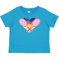 thumbnail image 3 of Inktastic Tennis Racket Heart Cute Girls Baby T-Shirt, 3 of 5