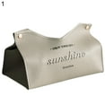 thumbnail image 2 of Zhaomeidaxi Leather Tissue Box Cover Rectangular, Tissue Box for Car, Home, Bathroom, Bedroom, Office, Night Stands, Desks and Tables, 2 of 8
