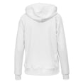 thumbnail image 3 of Women's Levelwear White Columbus Blue Jackets Adorn City Capsule Pullover Hoodie, 3 of 3