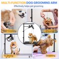 thumbnail image 4 of Brazo de peluquería canina con soporte para secador de pelo ajustable de 94 cm, 4 of 7
