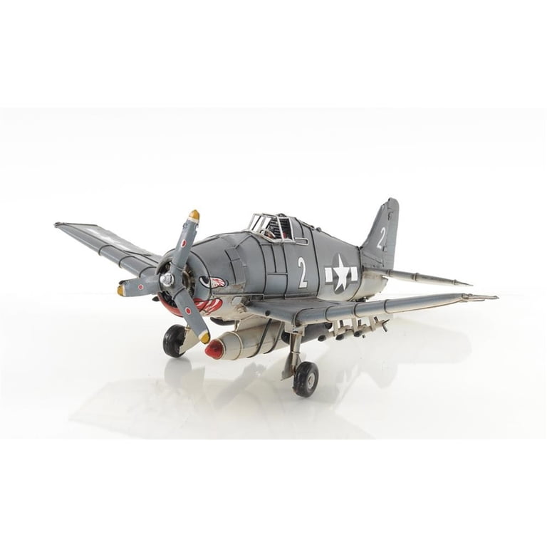 【値下げ】Grumman F6F Hellcat プレミアムコレクション Old-Modern Handicrafts Grumman F6F Hellcat Model, Handcrafted Iron