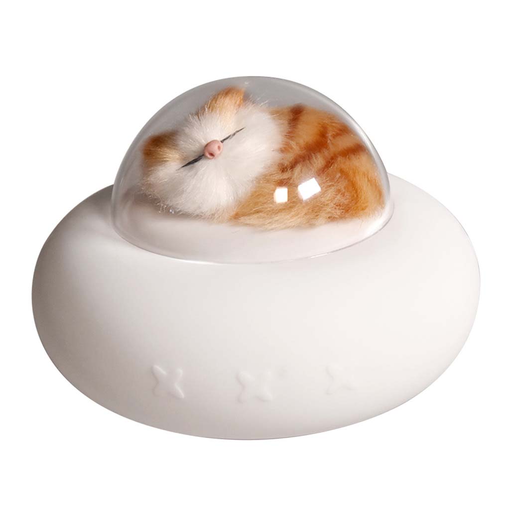 Silicone Night Lights USB Rechargeable Night Light Bedroom Bedside Lamp With Dimmable Spaceship For Kids Baby Gift