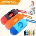 thumbnail image 2 of LNGOOR Disposable Diaper Refill Bags Pet Dog Poop Waste Bag with Dispenser and Leash Clip Portable Garbage Bags, 2 of 6