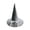 Gray, variant on YANDE - 15.3in Height Gray Witch Hat with Large Organza Bow, Halloween Vintage Wizard Hat, Adult Horror Outfit Prop for Haunted House & Holiday Table Decor (D)