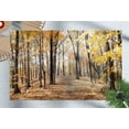 thumbnail image 2 of View Rugs, Large Rug, Autumn Landscape Rug, Autumn Leaves Rugs, Customs Rugs, Farmhouse Rug, Gift For The Home Rugs, Office Rugs, Brown Rug, 2.6'x9.2' - 80x280 cm, 2 of 8