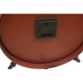 thumbnail image 2 of Vintage Wood And Metal Table Clock, 2 of 3