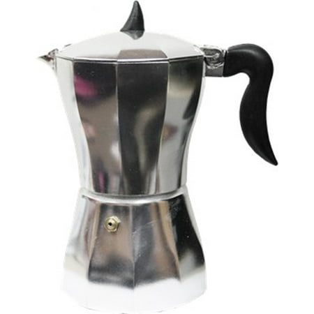 Cuban Coffee Maker 3 To 6 Cups Aluminum Construction Cuban Coffee Maker 3 To 6 Cups Aluminum Construction