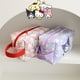 thumbnail image 2 of Estuche de cosméticos Kawaii Hello Kitty, Kuromi Cinnamoroll Sanrio, lindo estuche de almacenamiento de belleza portátil impermeable, bolsa de lavado de viaje para niñas Fivean unisex, 2 of 2