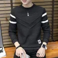 thumbnail image 4 of Camiseta de punto ajustada y superior para hombre, jersey negro, ropa para hombre, tendencias de moda de alta calidad 2024, marca Harajuku, una camiseta It F, 4 of 5