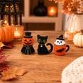 thumbnail image 4 of 3 Pack Halloween 3D Beaded Figurine DIY Kit, Pumpkin Ghost Cat Seed Bead Craft Set, Handmade Mini Table Ornament Making Supplies for Adults Teens Holiday Decor Gift, 4 of 5
