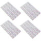 thumbnail image 1 of Square Sew on Stone Crystal Clear AB Color Garment Sewing Glass Beads Flatback 2 Holes Dress Making 10x14mm, 1 of 5